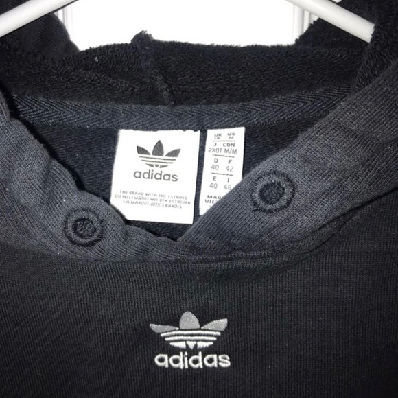 Adidas Cropped Hoodie - Picture 3 of 4